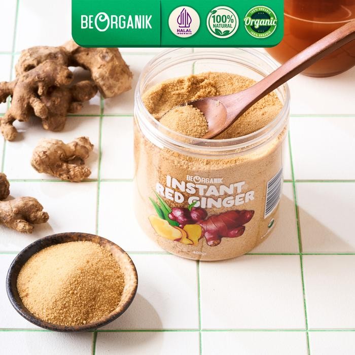 

Beorganik Instant Red Ginger / Jahe Merah Instan Bubuk - Toples 400gr
