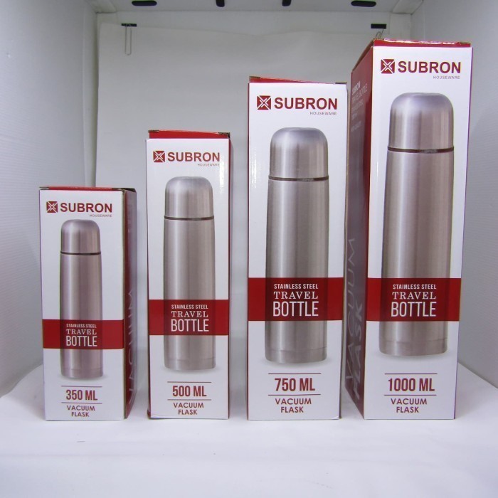 SUBRON 350ML (TERMOS STAINLESS)/SUBRON 500ML (TERMOS STAINLESS)/SUBRON 750ML (TERMOS STAINLESS)/SUBR