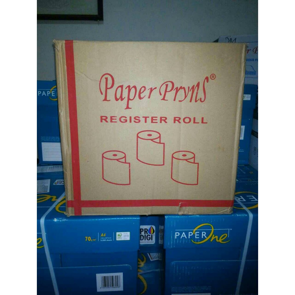 

Kertas Struk Kasir Paper Print 75x65 NCR 2 Play