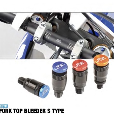 Ready Zeta Fork Top bleeder S Type Showa/Kayaba WP Suspension  Merah showa Original