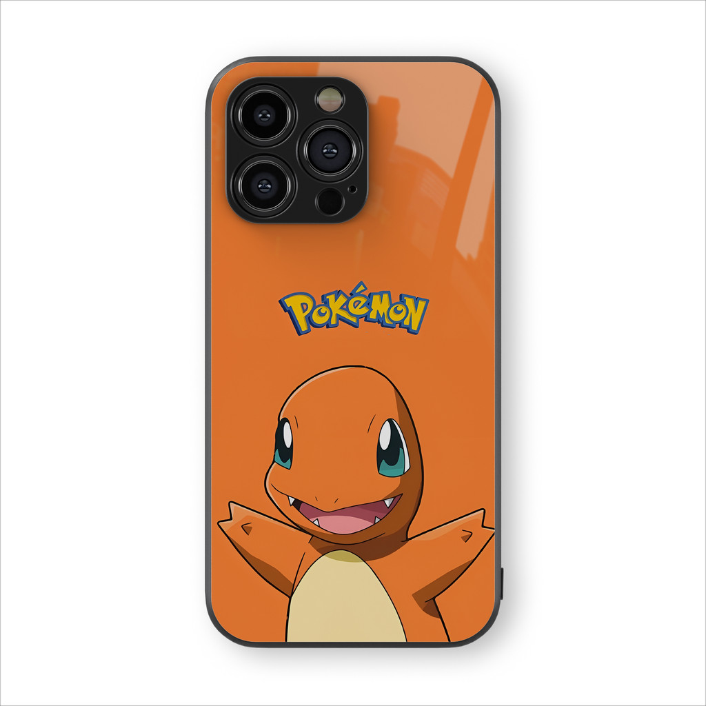 Casing HP Glossy Pokemon Charmander Android & iPhone 7/8/xr/x/xs/11/12/13/14/plus/pro/max/promax/Min