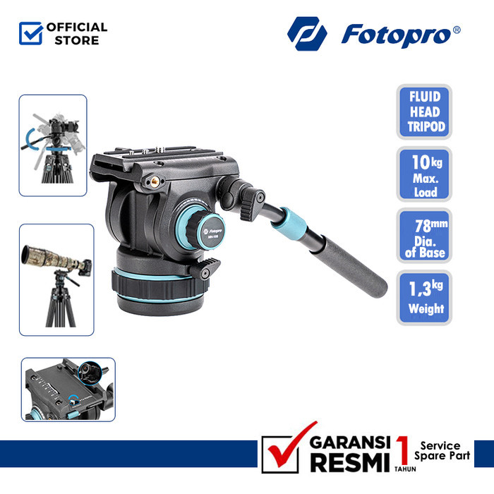 Fotopro Fluid Head MH-10S Heavy-Duty Fluid Head