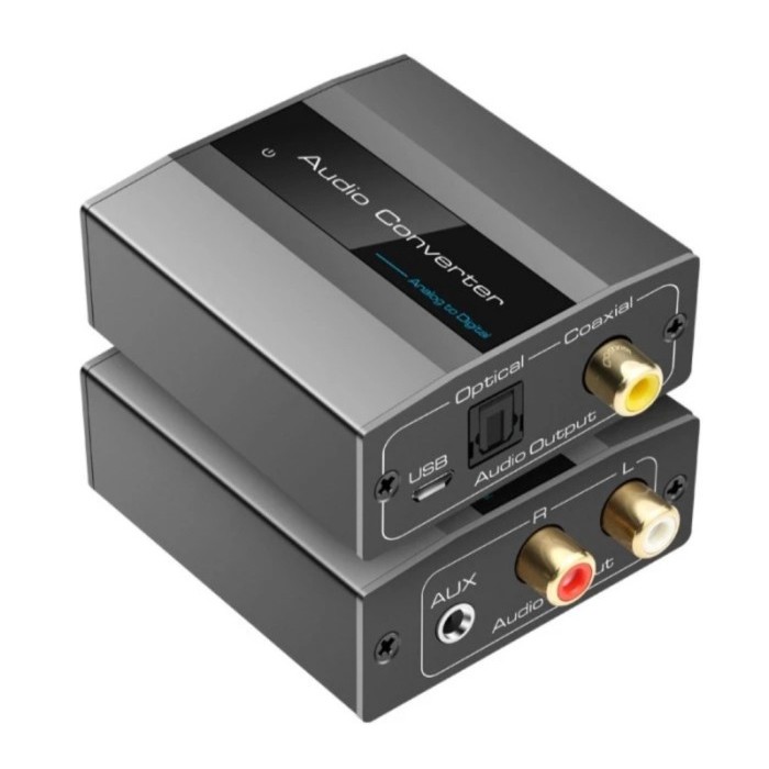 [Promo]Best AVPRO AVQ049 Analog to Digital Audio Converter ADC 48kHz RCA & 3.5mm - ADC ONLY