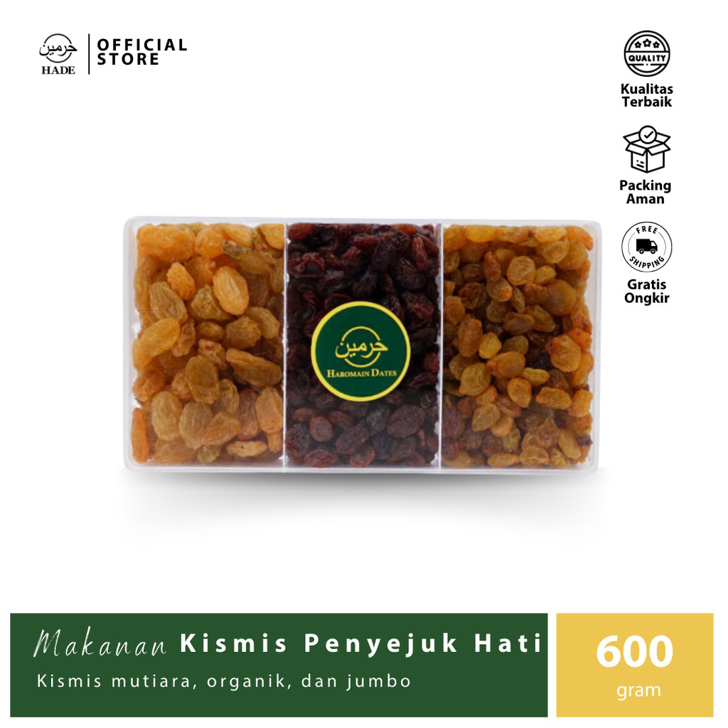 

Haromain Dates - Kismis Penyejuk Hati - 600gr