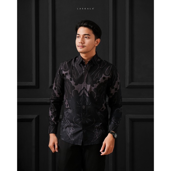 BEST SELLER Laskala Batik Premium Slimfit Timika K12A607 - M