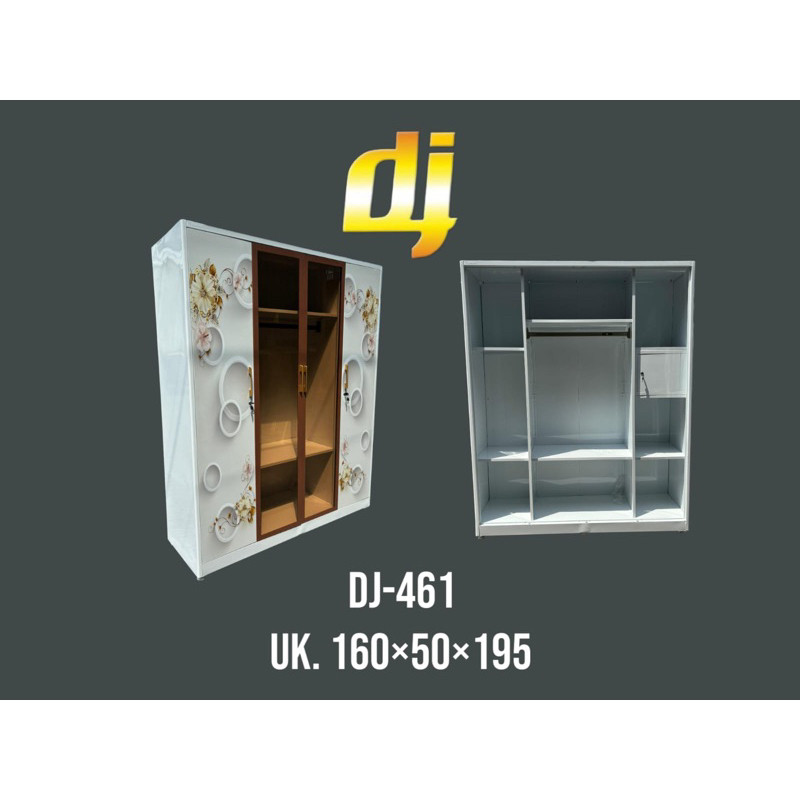 PROMO TERMURAH LEMARI PAKAIAN PLAT BESI SLD-461