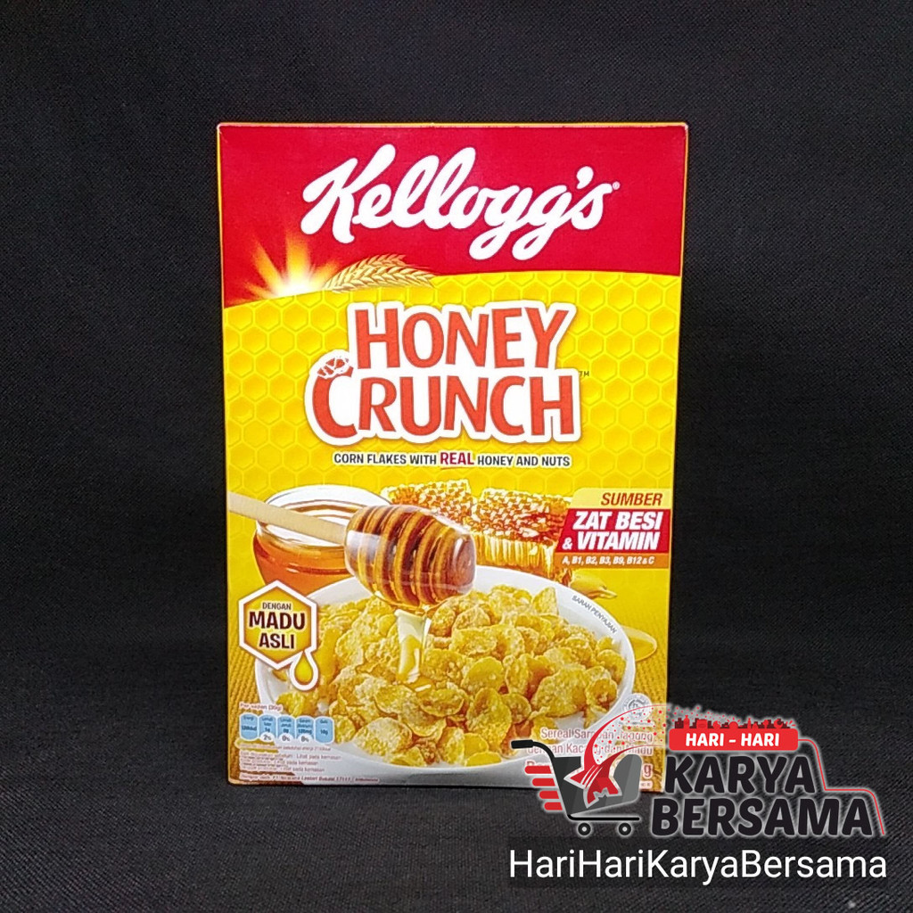 

CEREAL SEREAL SARAPAN KELLOGG'S HONEY CRUNCH CORN FLAKES 200GR