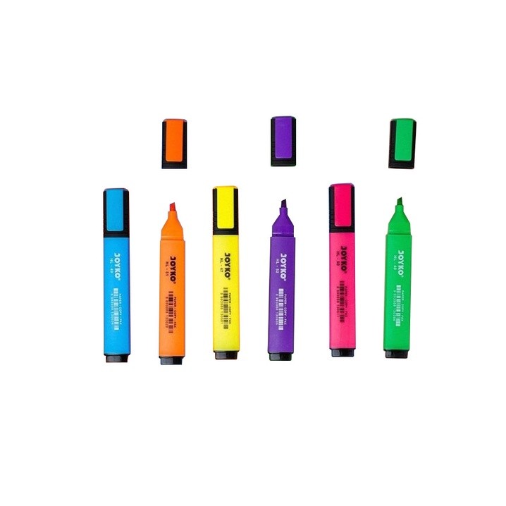 

Joyko Highlighter stabilo HL-47-52 Penanda Berwarna 1Pcs