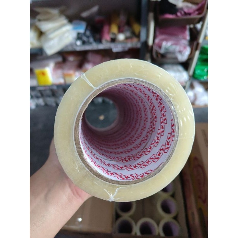 

Lakban Bening Coklat 100 yard / Lakban 100 yard / Lakban 2 inch / Selotip 100 yard / Lakban Super