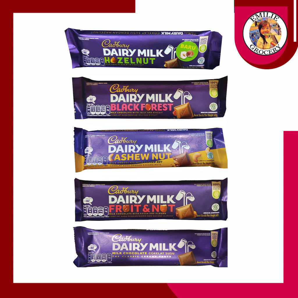 

Cadbury Cadburry Dairy Milk Coklat Cokelat 30gram 30 gram