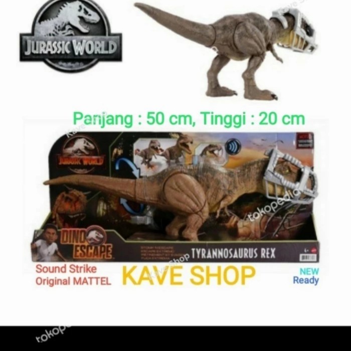 MAXH Mattel Jurassic World: Camp Cretaceous Epic Roarin' Tyrannosaurus Rex - Tyrannosaurus