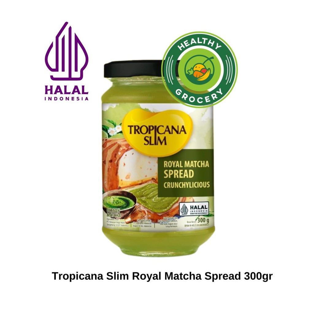 

Tropicana slim Royal Matcha Spread Crunchylicious 300gr