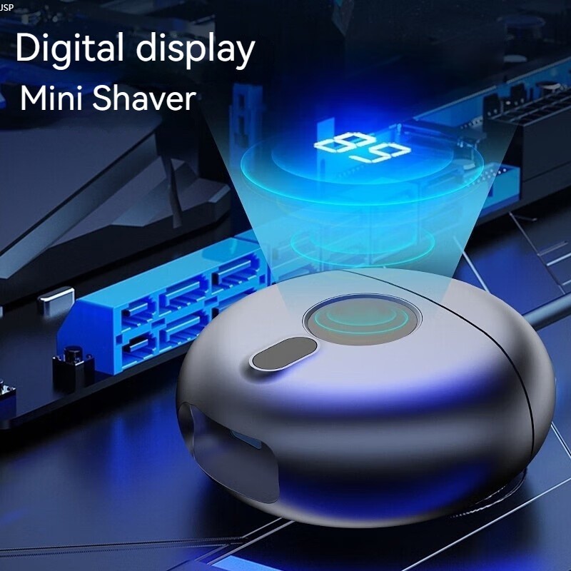 Digital display Mini shaver Alat Cukur Jenggot Elektrik alat cukur kumis dan jenggot cukuran jenggot
