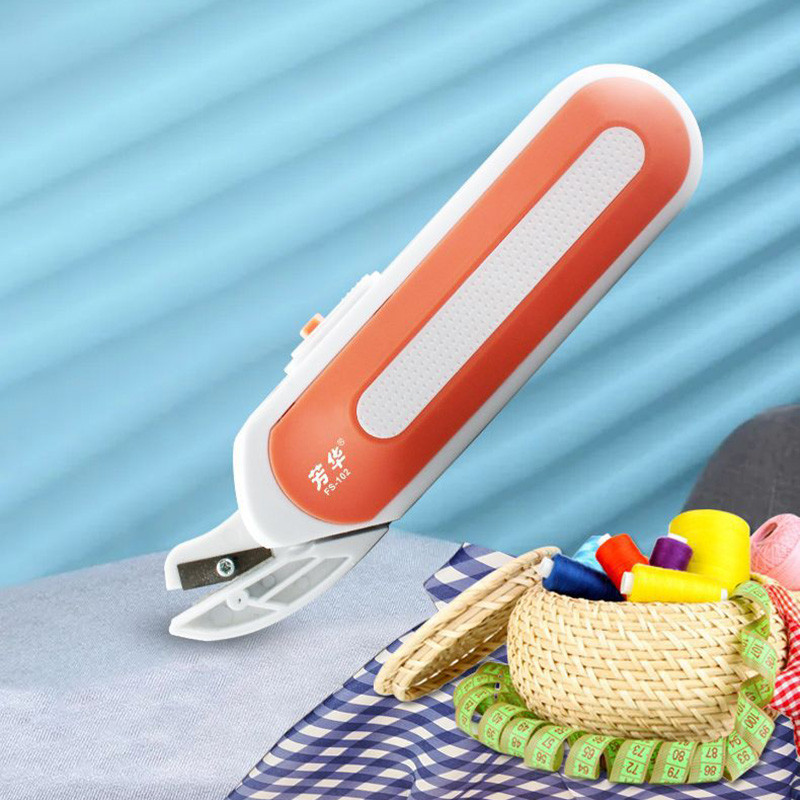 

Cordless Electric Scissors Sewing Shear Fabric Cloth Carpet Plastic Leather Cutting Tool 3V Source Or Battery Powered
