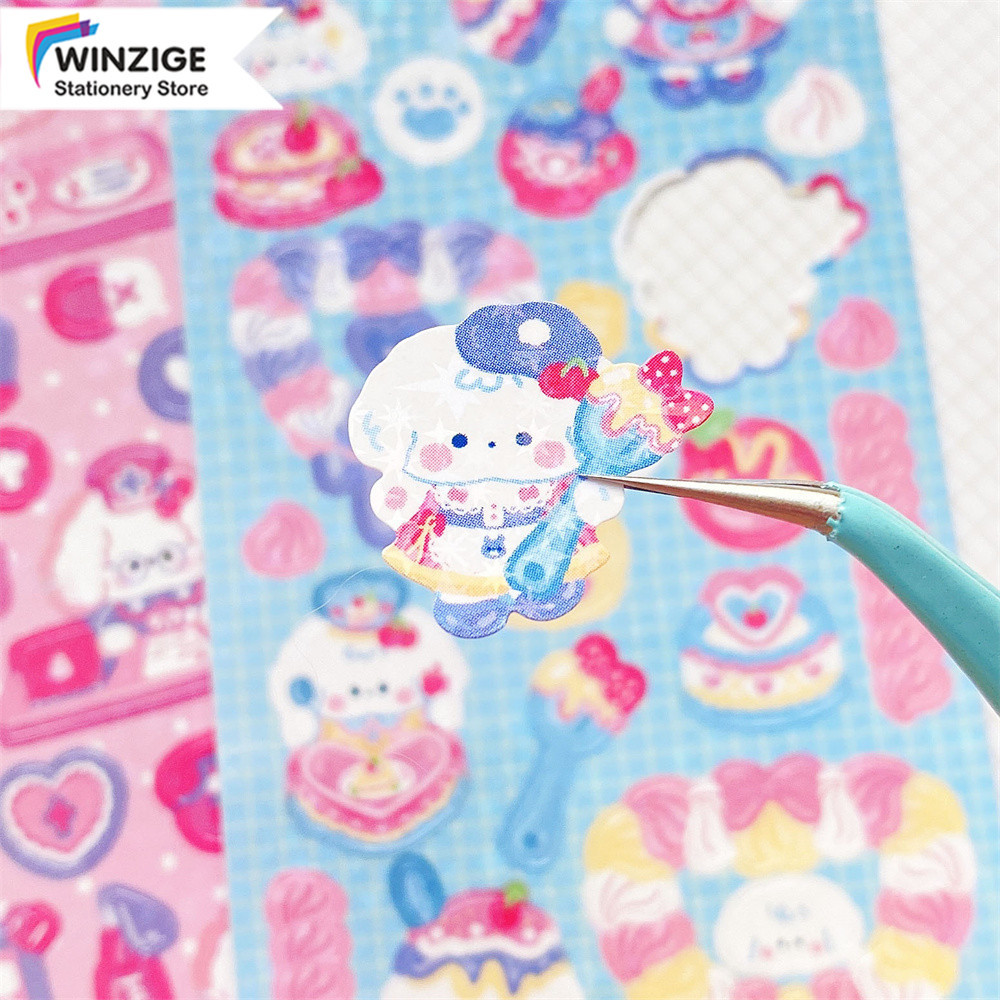 

Clearance Stiker Lucu Korea Photocard Toploader Decor Sticker Aesthetic Journal School Stuff