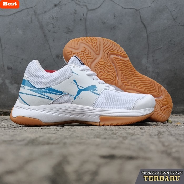 sepatu olahraga wanita murah Sepatu badminton wanita puma varion - Putih, 36