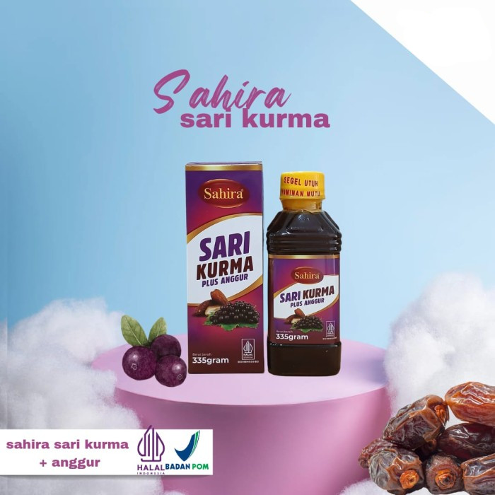 

Sari Kurma Sahira Plus Anggur 335 gr Termurah