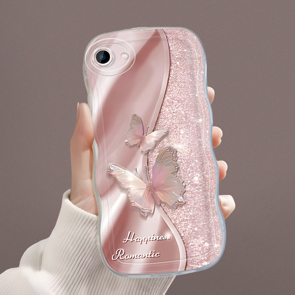Casing Hp Untuk Vivo Y53 Y53i 1606 Handphone Silikon Softcase Butterfly 4885 Soft Phone Case Kesing 