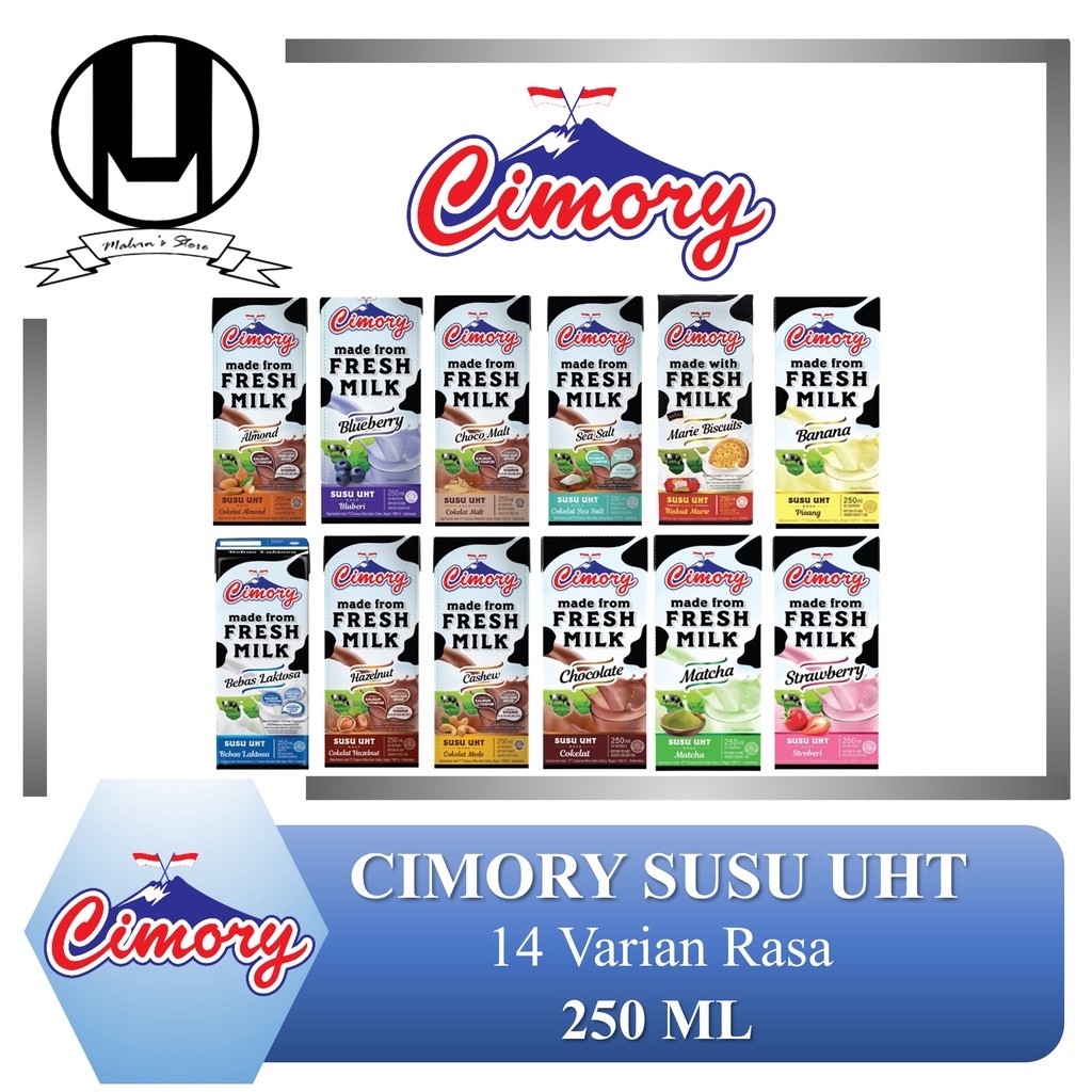 

Cimory Susu UHT (Fresh Milk) - 250 ML