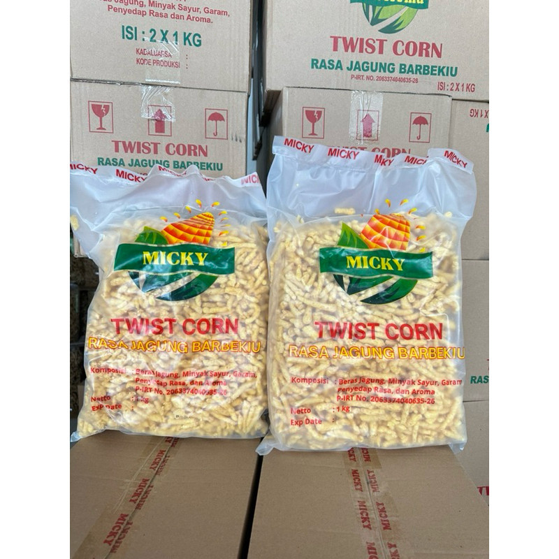 

1kg twist corn jagung bakar original tes