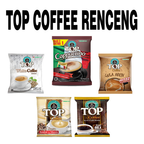 

Kopi Top Coffee Cappucino Susu Gula Aren 22g 1 Renceng isi 15 sachet TERBARU!!