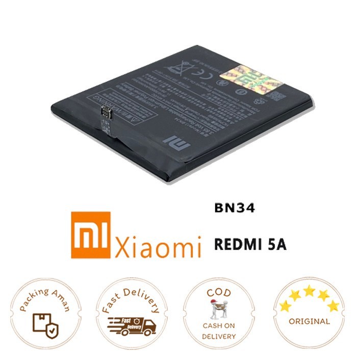 Baterai XIAOMI Redmi 5A / BN34 ORI