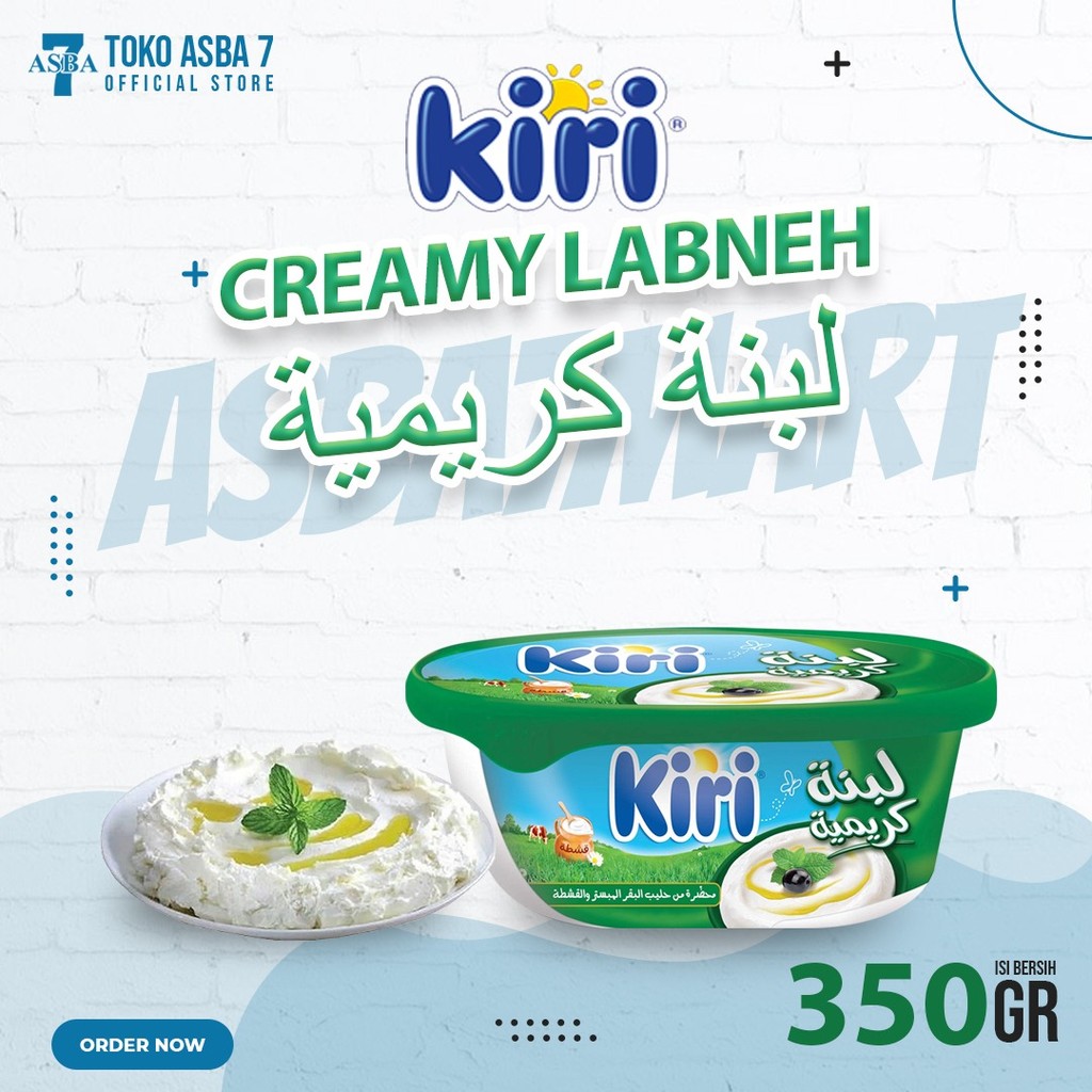 

Kiri Creamy Labneh 350gr