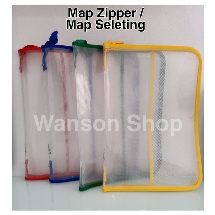 

⭐BISA COD⭐ zipper bag / map seleting