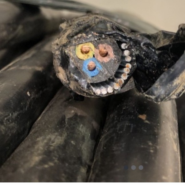 Kabel GBY NYRGBY 3x4 3x4mm Kabelindo / Kabelmetal Eceran