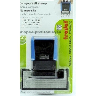 

Stempel Trodat Typo 4911 + Letter Bongkar Pasang