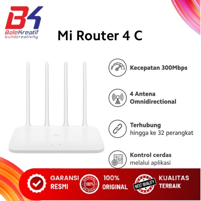 Xiaomi Mi Router 4C 4 Antena Omnidirectional