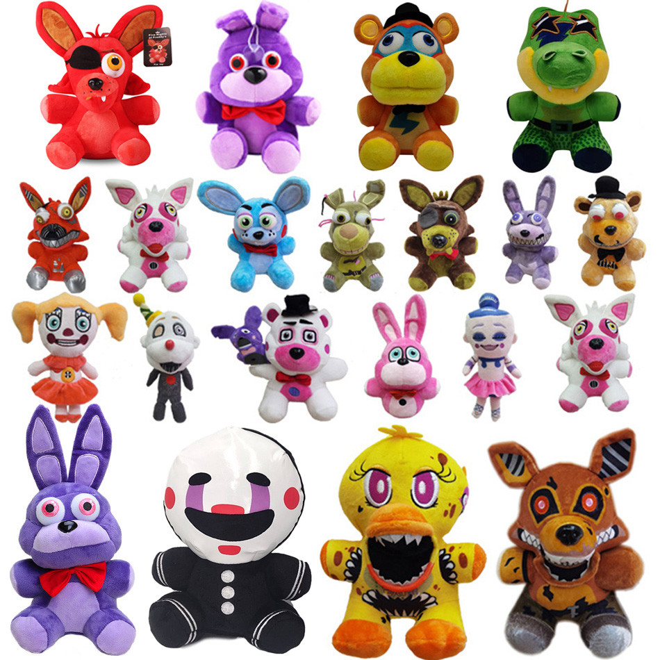 18cm FNAF Freddy's Plush Toy Stuffed & Plush Animals Bear Rabbit Game Fnaf Birthday ristmas Toys For