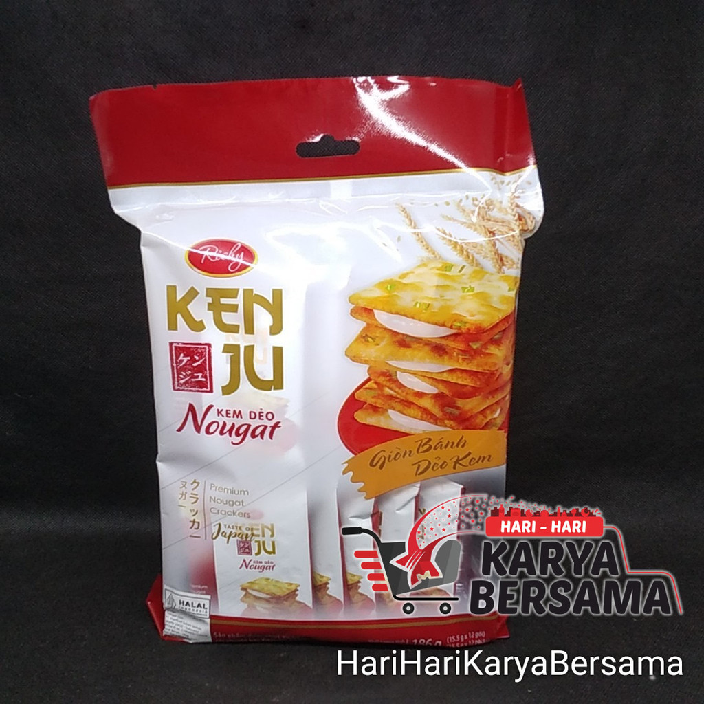 

MAKANAN RINGAN RICHY KREKERS KENJU NOUGAT CARCKERS 186GR