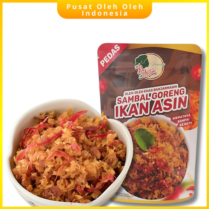 sambal goreng ikan asin khas banjarmasin Ikan Telang Tenggiri Oleh Oleh PO-IN