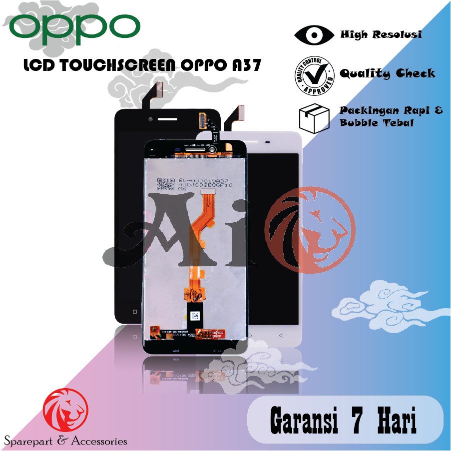 LCD TOUCHSCREEN OPPO NEO 9 A37 - LCD OPPO A37f - LCD OPPO A37 COMPLETE ORIGINAL