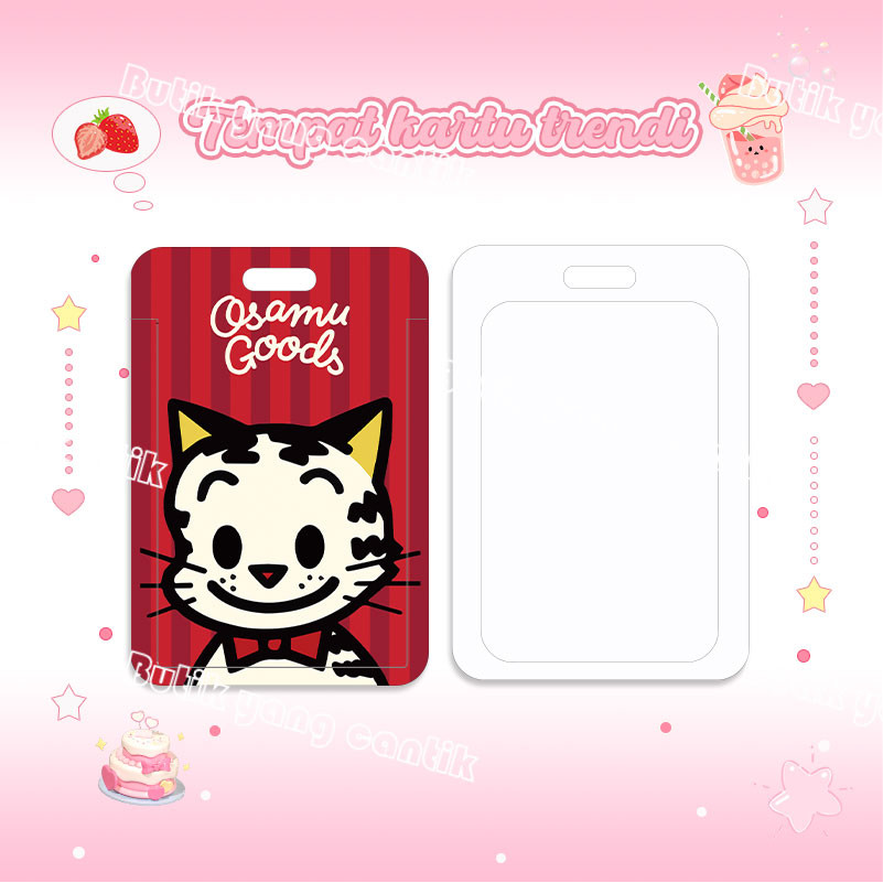 

ID Card Holder,tempat kartu kucing yang modis dan kreatif, cocok untuk kantor/sekolah, kartu pelajar/kartu transportasi, kartu akses, kartu identitas, Flazz, kartu kredit elektronik dan uang elektronik.