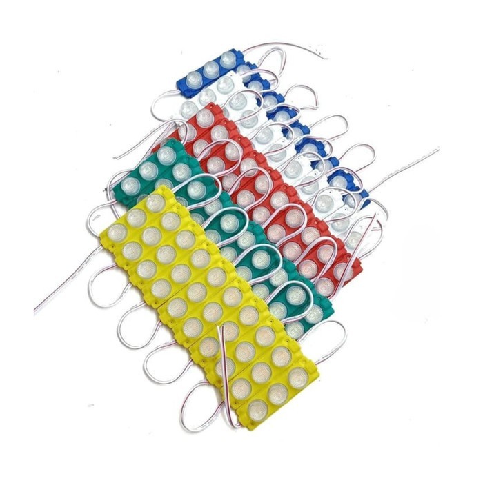 Lampu Led Modul 12V 3 Mata Modul 3 Mata Besar Lampu 12V Led Module Strip 12V 12 Volt