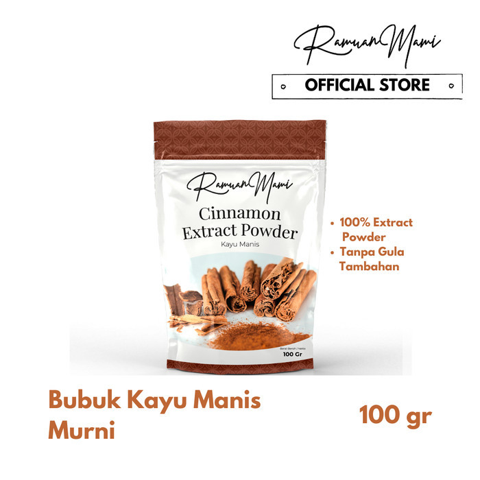 

AST Ramuan Mami Cinnamon (Kayu Manis) Extract Powder 100gr