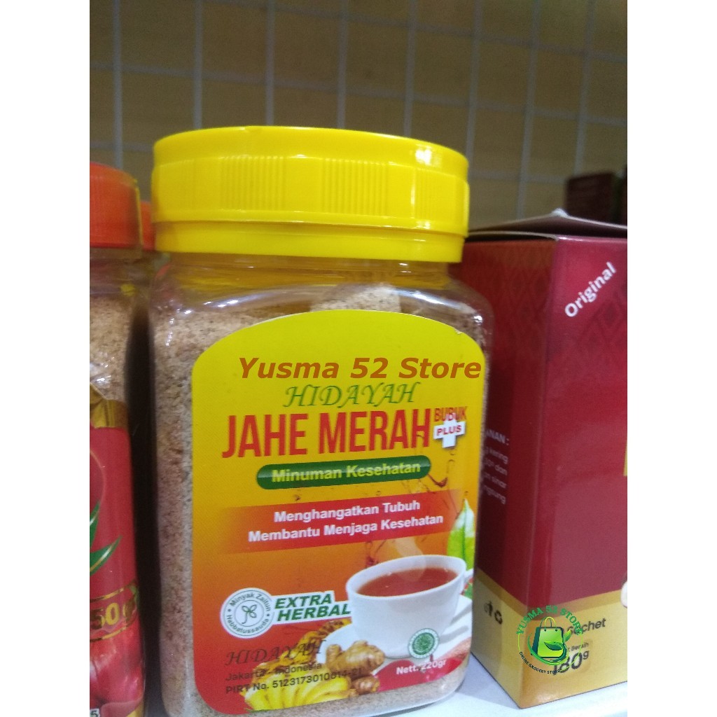

JAHE MERAH HIDAYAH 220gr MINUMAN KESEHATAN
