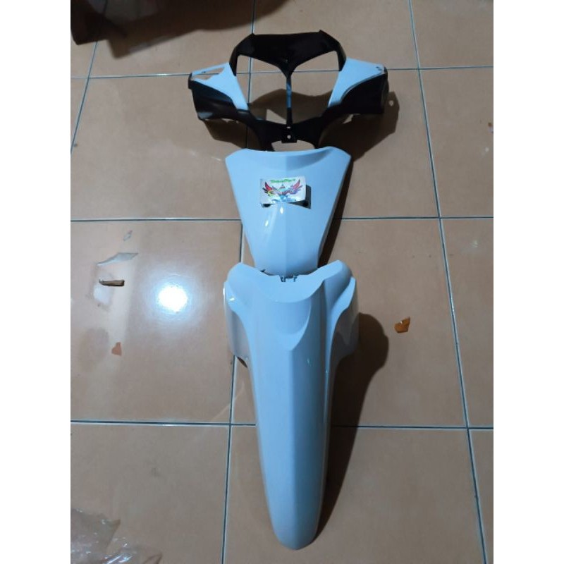 batok depan Supra x 125 new / batok depan plus dasi dada panel tengah Honda supra x 125 new set sbek