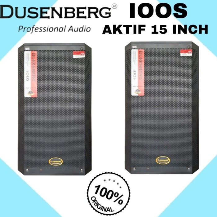 SPEAKER AKTIF BLUETOOTH KARAOKE SMART TV YOUTUBE DUSENBERG 15 INCH IOOS 15 SPEAKER KARAOKE INDOOR OU