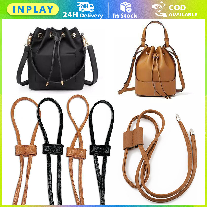 Strap Kulit Sintetis untuk Tas Serut / Tali Serut Tas Rajut dengan Bahan Kulit Imitasi