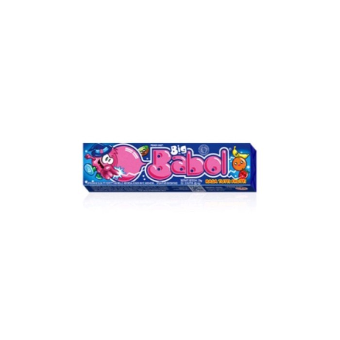 

New Item BIG BABOL TUTTI FRUTI 22.5G