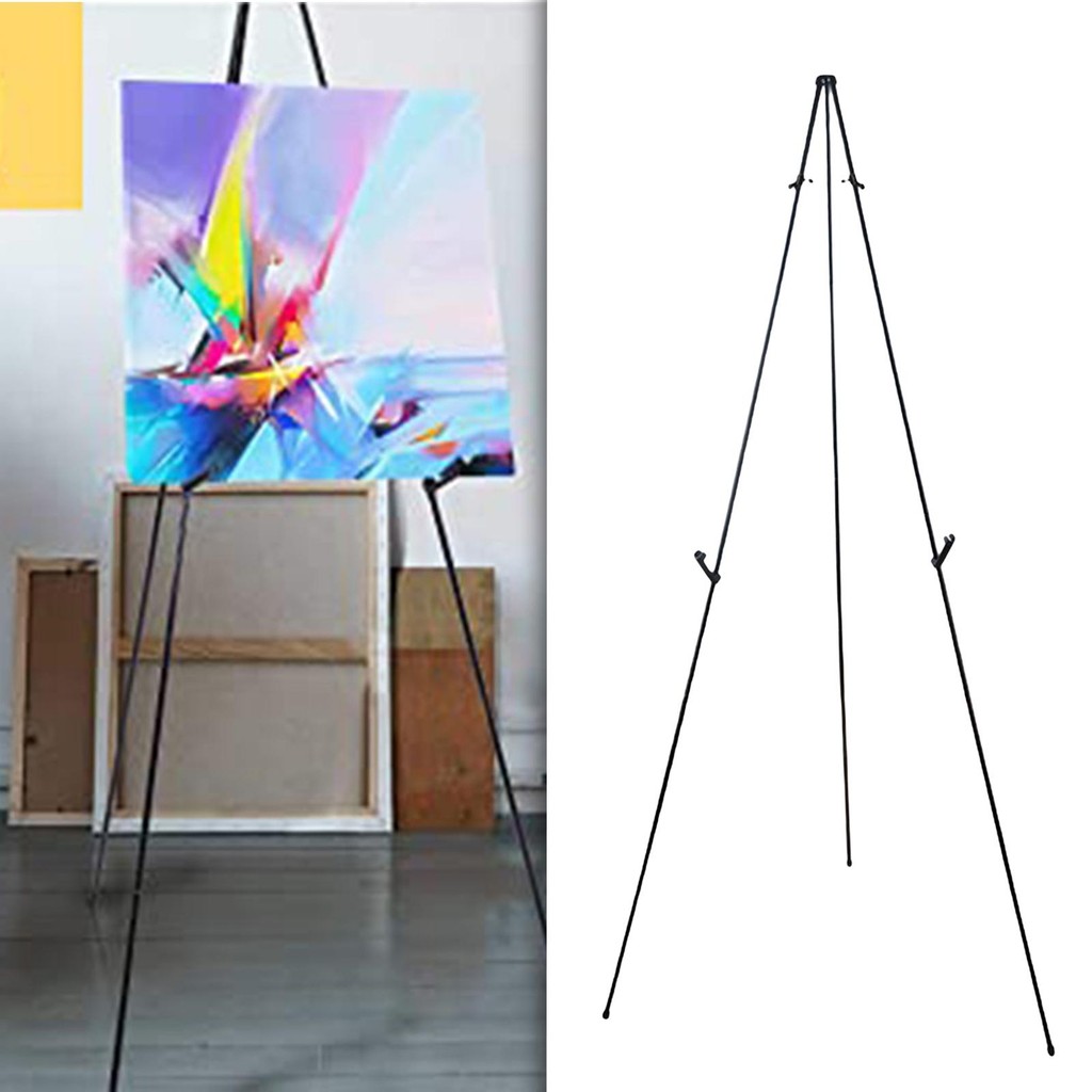 

65" Easy Easel, Up, tantly Collapses, Adjustable Display Holder, Portable Tripod Stand, with Buckle