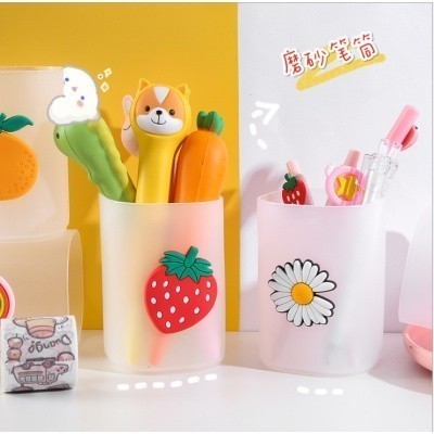 

Tempat Pensil Kotak Pulpen Serbaguna Desktop Multifungsi Pen Holder 574