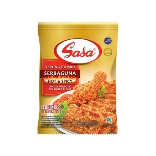 

NEW ITEM SASA TEPUNG BUMBU SERBAGUNA HOT & SPICY 75G BAHAN MASAK