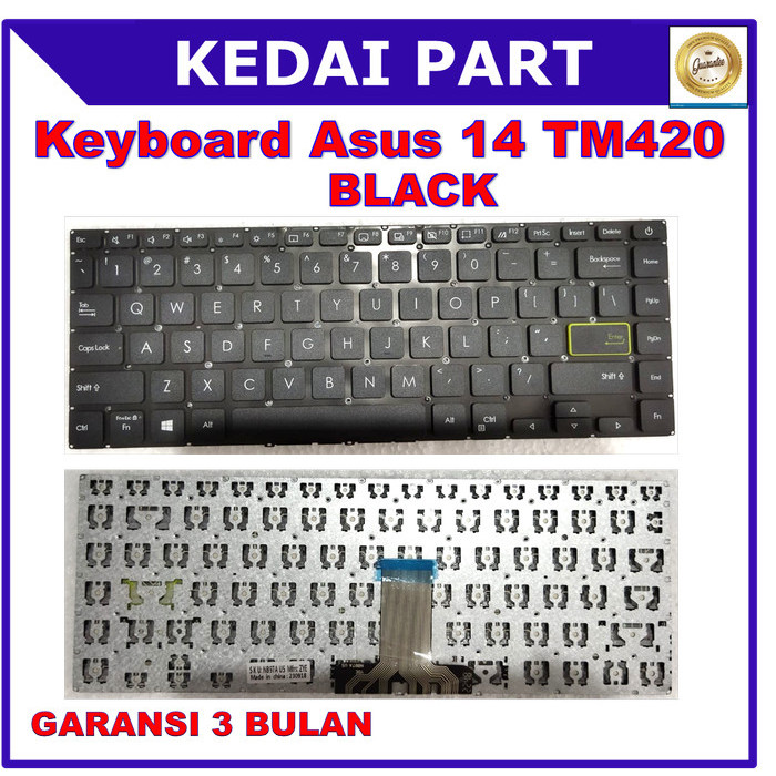 Keyboard Asus Vivobook Flip 14 TM420 TM420ia TM420ua TP420 TP470EA