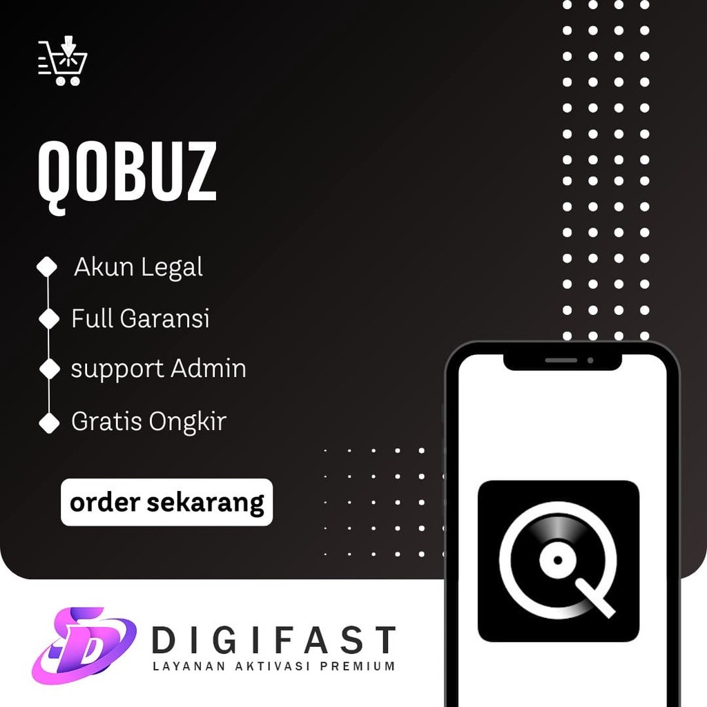 Qobuz Studio Premium 1 Tahun Bergaransi