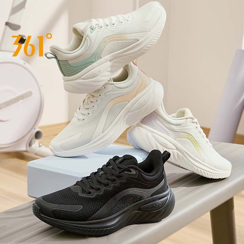 361 Degrees SoftFlow 3.0 Women's Running Sports Shoes Shock Absorption Rebound All-match Comfortable