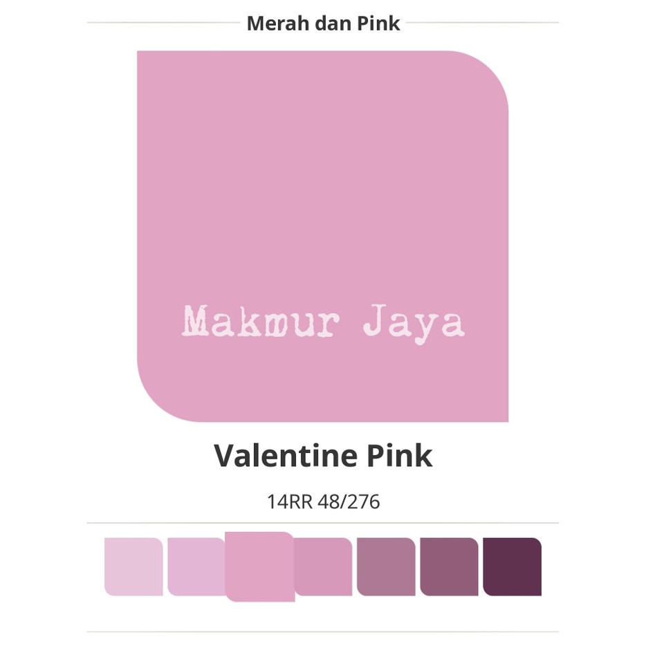 Dulux Easy Clean Valentine Pink Cat Tembok Anti Noda EasyClean